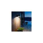 Applique murale solaire sensor noir loopin