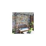 Arche de jardin pergola en fer vieill. . .