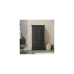 Armoire en bois d'acajou 2 portes