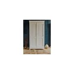 Armoire en bois blanche n�293