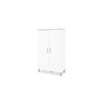 Armoire lumi 2 portes blanche Armoire lumi 2 portes blanche