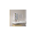 Armoire � pharmacie murale verrouillable 3 niv. acier inox