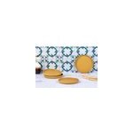 Assiette 16, 5cm - 4 pc - ocre