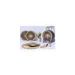 Assiette 26cm - marron sauvage