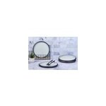 Assiette 28cm - 4 pc - onyx