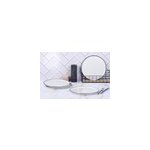 Assiette - 4 pc - blanc neige
