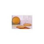 Assiette - 4 pc - ocre