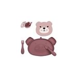 Assiette + bol ventous�s en silicon