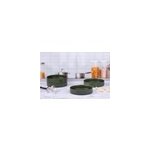 Assiette creuse - 4 pc - olive