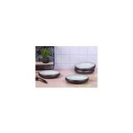 Assiette creuse - 4 pc - onyx Assiette creuse - 4 pc - onyx