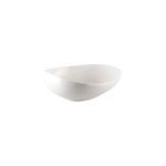 Assiette creuse blanche cramique 22cm