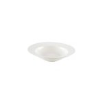 Assiette creuse blanche lilia