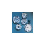 Assiette creuse jardin bleu 20, 5 cm x6