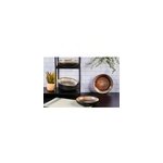 Assiette creuse - marron sauvage