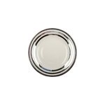 Assiette creuse triple filet argent 23cm