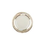 Assiette creuse triple filet or 23cm