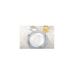 Assiette  dessert blanche cramique - lot de 6
