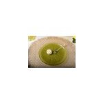 Assiette � dessert verte 21cm - citron - lot de 6