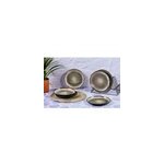 Assiette - marron sauvage