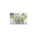 Assiette plate vanille - lot de 6
