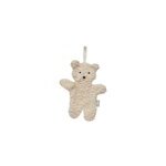 Attache sucette teddy bear naturel