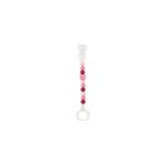 Attache ttine silicone corail