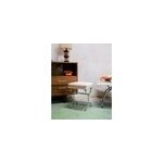 Axel, le tabouret en cuir blanc n502