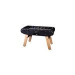 Baby - foot onyx noir mat - pieds chene