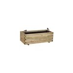 Bac  fleurs en bois 110 x 50 x 38 cm