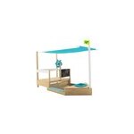 Bac  sable bateau pirate