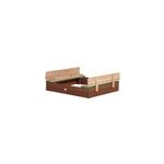Bac � sable bois avec bancs ella xl axi