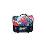 Bagtrotter cartable 38 cm spider - man bleu skyscrapers