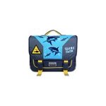 Bagtrotter cartable 38 cm vorax bleu requin Bagtrotter cartable 38 cm vorax bleu requin