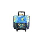 Bagtrotter cartable à roulettes 38 cm phileas bleu dinosaure Bagtrotter cartable à roulettes 38 cm phileas bleu dinosaure