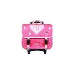 Bagtrotter cartable à roulettes 38 cm phileas rose danseuses Bagtrotter cartable à roulettes 38 cm phileas rose danseuses