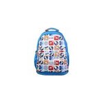 Bagtrotter sac  dos 2 compartiments phileas bleu skateur