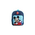 Bagtrotter sac  dos 31 cm avec poche maternelle disney mickey bleu