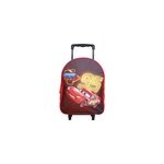 Bagtrotter sac  dos  roulettes 31 cm disney cars rouge
