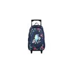 Bagtrotter sac  dos  roulettes 45 cm cybel cheval licorne bleu