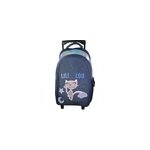 Bagtrotter sac  dos  roulettes lili lou bleu