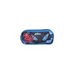 Bagtrotter trousse scolaire 2 compartiments spider - man bleu