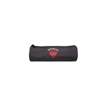 Bagtrotter trousse scolaire ronde donjons & dragons noir