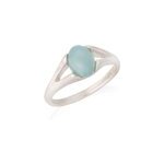 Bague agate argent