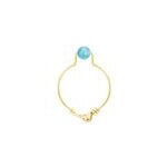 Bague aigue - marine taille 52