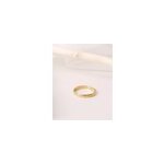 Bague ajustable anneau simple gravure florale - flore Bague ajustable anneau simple gravure florale - flore