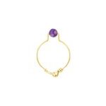 Bague amthyste taille 52