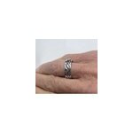 Bague anti - stress en argent
