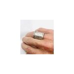 Bague chevalire artisanale