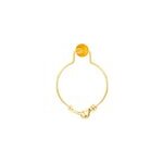 Bague citrine & or 14k gold - filled (56) Bague citrine & or 14k gold - filled (56)