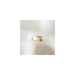 Bague fine amethyste plaqu� or pierre